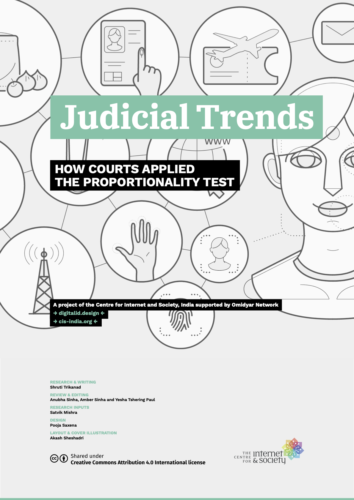 Cover page of report on 'Judicial Trends: How Courts Applied the Proportionality Test'