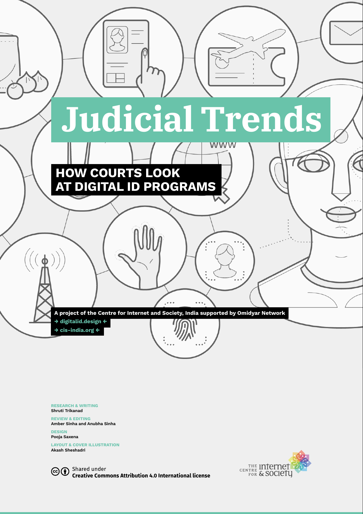Cover page of report on 'Judicial Trends: How Courts Look at Digital ID Programs'