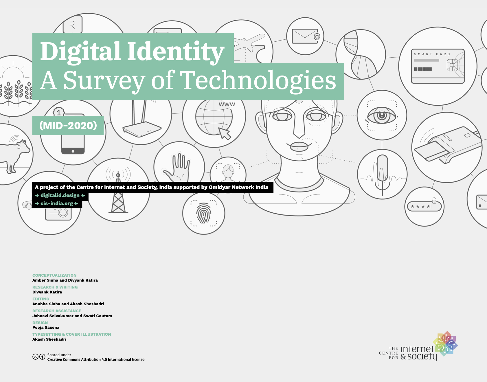 Cover page of report on 'Digital Identity: A Survey of Technologies'